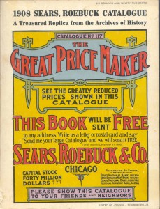 1908 Sears Roebuck Catalog Sold Clocks and Watches 